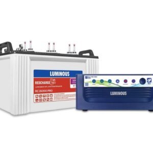 Luminous Inverter & Battery Combo for Home, Office & Shops (Eco Volt Neo 1050 Sine Wave Inverter, Red Charge 15000PRO 120Ah Battery)